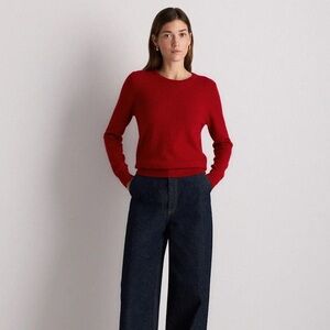 Quince Mongolian Cashmere Crewneck Sweater